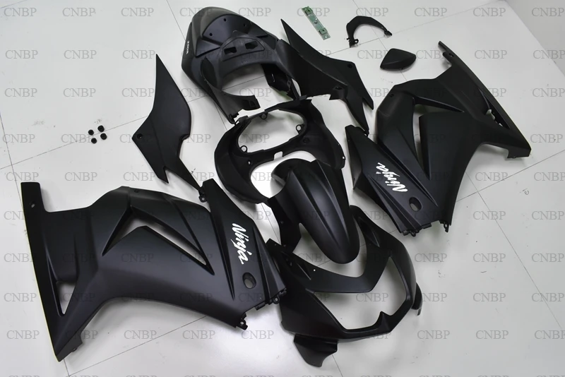 Для Kawasaki Zx250r 2008- обтекатель ниндзя 250R 2012 наборы тела ниндзя 250R 13 14 материя черный кузов