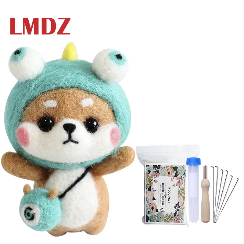 LMDZ животных подвески комплекты с героями мультфильмов Шерсть Кружево комплект