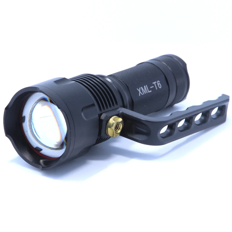 Масштабируемый фонарик XM-L T6 портативная ручная лампа Фонарь ручной работы