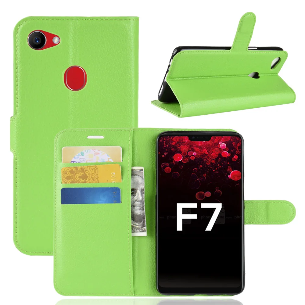 Abhoriz крышка для Oppo F7 чехол с карманы Карт Фолио Флип кожаный задняя | Мобильные