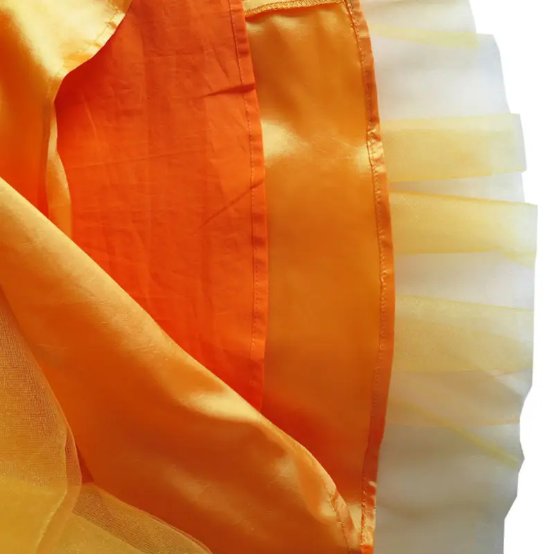 Girls Dress Pumpkin Tulle Party Halloween Costume 2020 Summer Princess Wedding Dresses Clothes Size 3-12 Carnival Vestidos | Детская