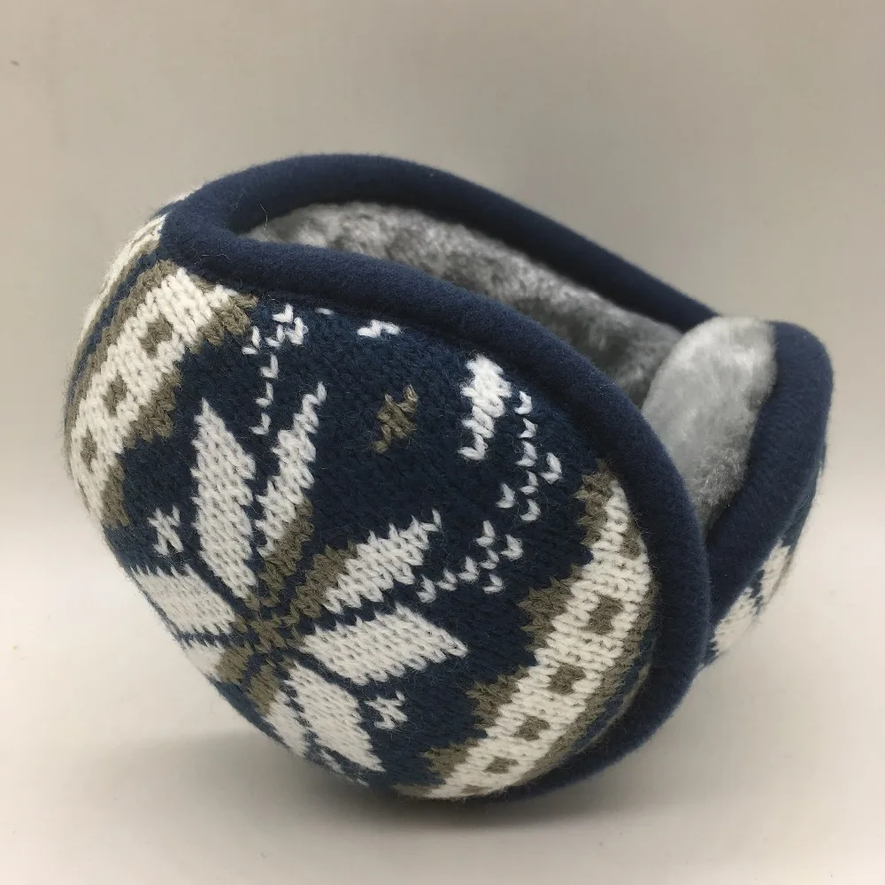 Новый Стиль Зимние теплые регулируемые наушники вязаные наушники|knitted earmuff|winter