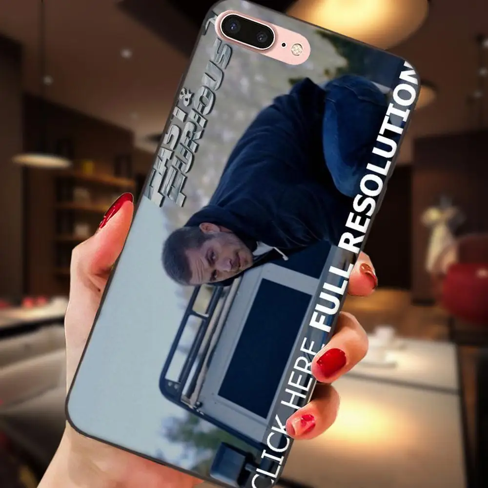 Дизайн чехол для телефона Пол Уокер Форсаж 7 huawei честь Коврики Примечание 6s 8 9 10 20
