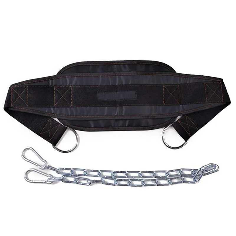 Тяжелая подъемная стойка для отжиманий с цепью Crossfit Pull Up Belt для силового лифтинга фитнеса бодибилдинга силовой тренировки тренажерного зала оборудования