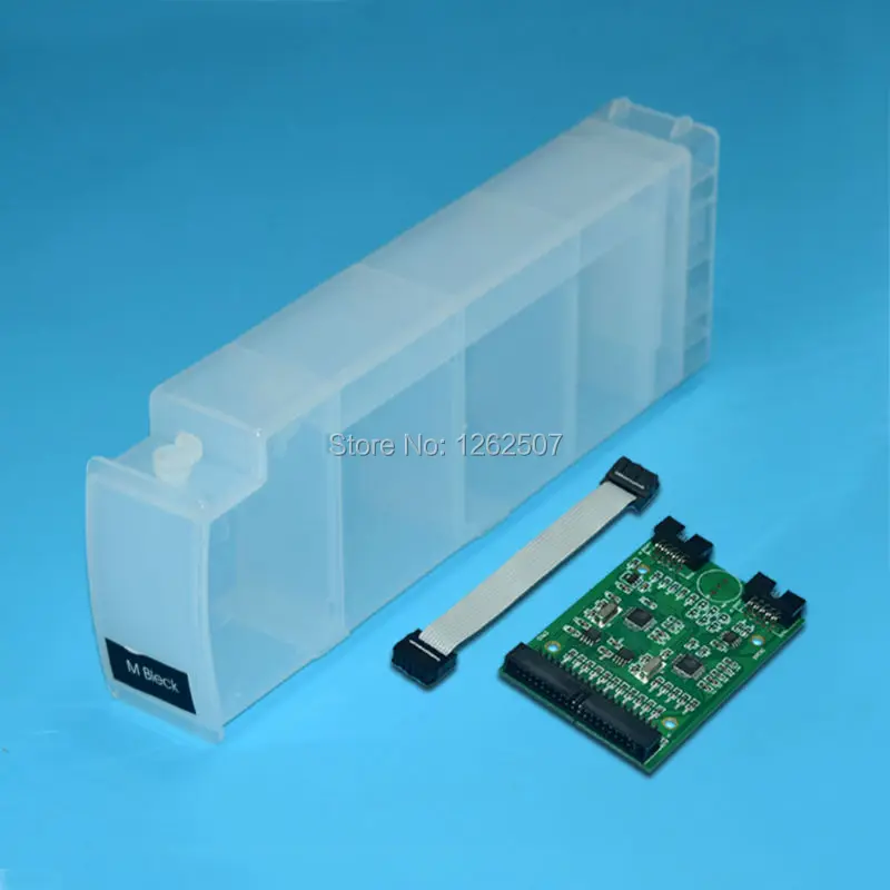 BOMA-TEAM hp 91 C4930A-C4935A 800 мл многоразовый СНПЧ чернильные картриджи для hp Designjet Z6100 Z 6100 плоттер с чипом декодер