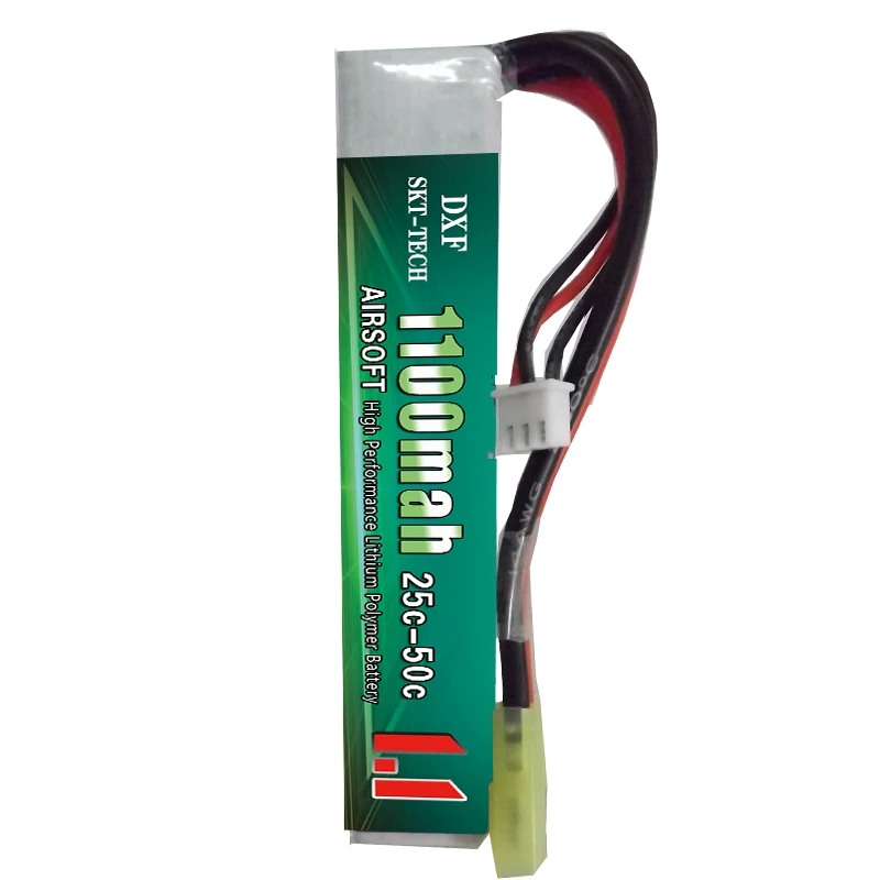 2017 новое поступление DXF 5 шт. батарея для пистолета страйкбола 11 1 В 1100 мАч 25C 3S Lipo