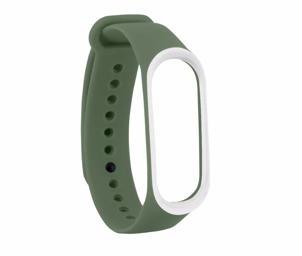 Ремешок силиконовый для Xiaomi Mi Band 3 4 спортивный браслет смарт часов