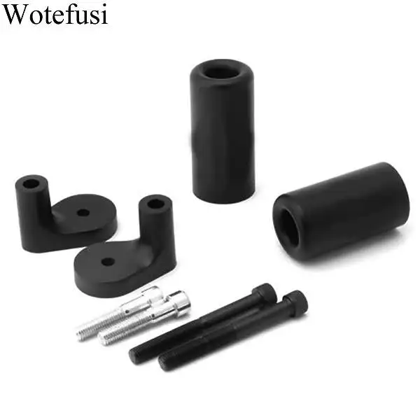 

Wotefusi High Quality NEW Frame Sliders For 99-00 Kawasaki ZRX 1100 Carbon Black [P381]