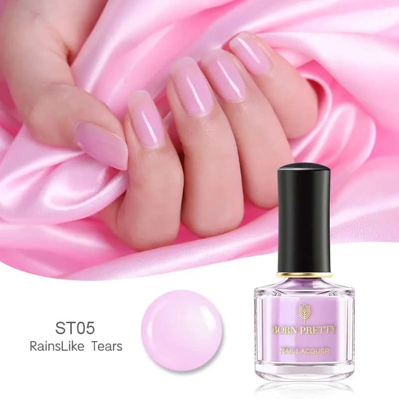BP-ST05 BORN PRETTY Shimmer Голографический лазерный лак для ногтей серия Быстросохнущий лак для маникюра цвет 6 мл - Цвет: BP-ST05