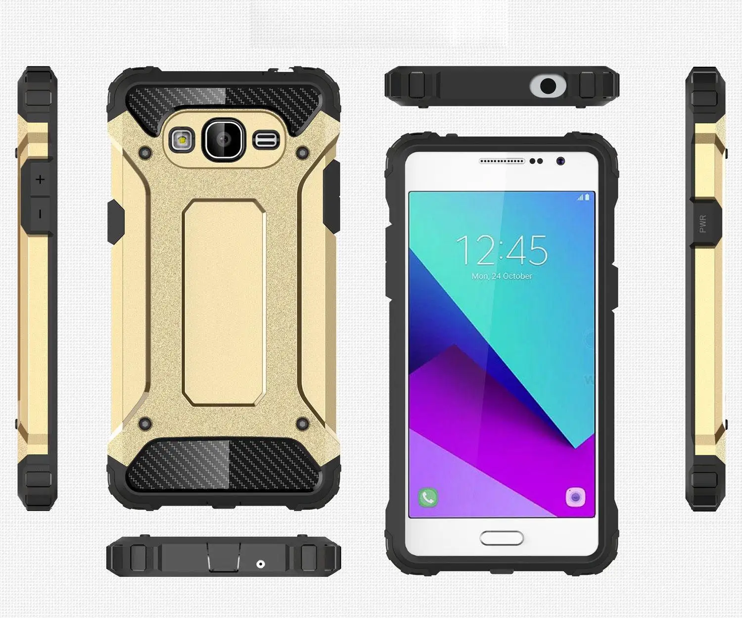 For Samsung Galaxy J2 Prime SM-G532 Case Armor Tough Protective Phone Cover |