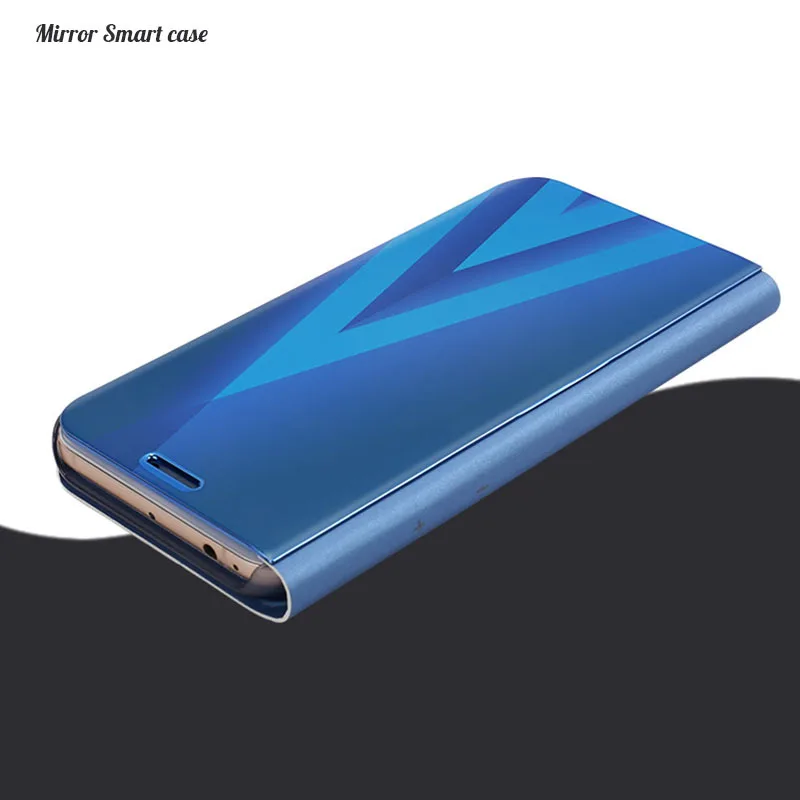 Роскошный защитный флип-чехол на весь экран для samsung Galaxy S9 S6 S7Edge Note8, прозрачный зеркальный чехол для samsung J3 J5 J7