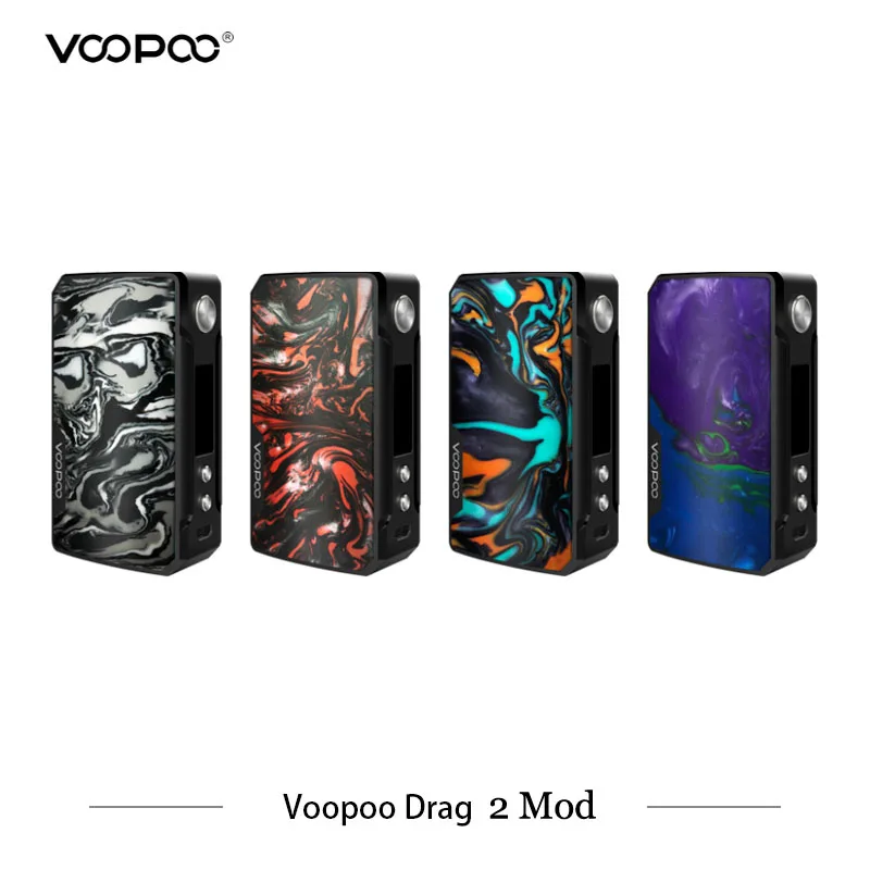 В наличии электронные сигареты моды Voopoo перетащите 2 Mod 177 Вт Dual Батарея