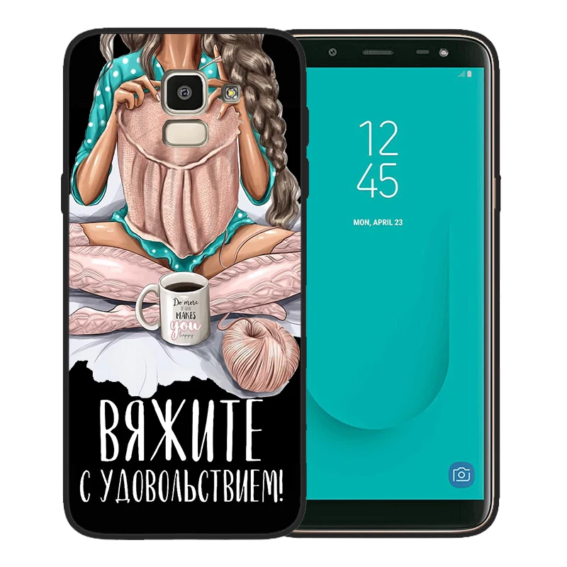 04 Чехол для телефона Samsung Galaxy S10, чехол s8, S7, S9, J7, J4, J6, J8 Plus, Note 8, 9, коричневый цвет, мама, ребенок, мышь, супер мама, девочка, Etui, чехол - Цвет: 04