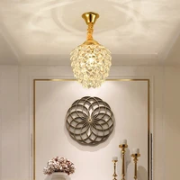 led modern chandelier american crystal chandeliers lights fixture home indoor lighting living bed room pendant hanging lamps