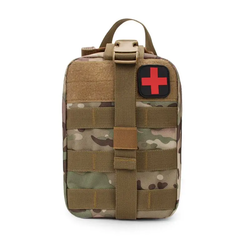 

Nylon Outdoor Hiking Camping Climbing Emergency Waist Pack Tactical Safety First Aid Kit Utility Belt Bag