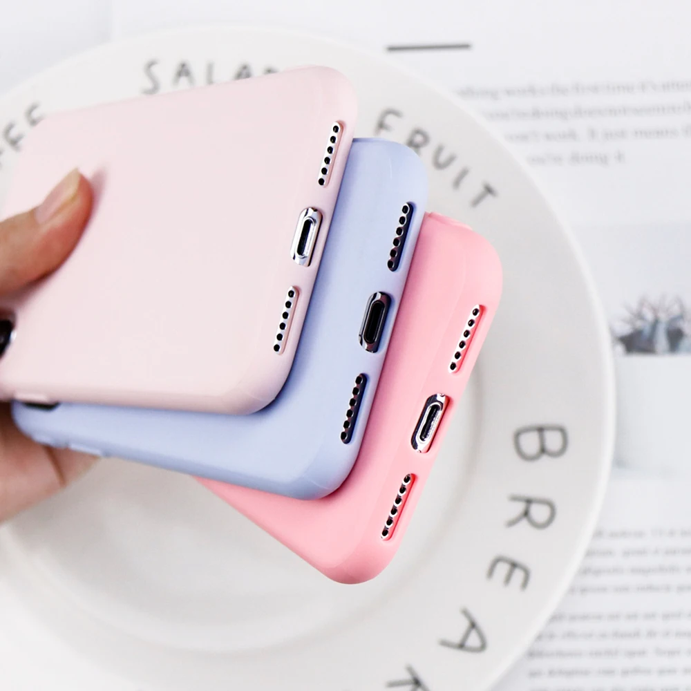 200 шт./лот Мягкий ТПУ матовый Силиконовый чехол для iphone X Оригинальный