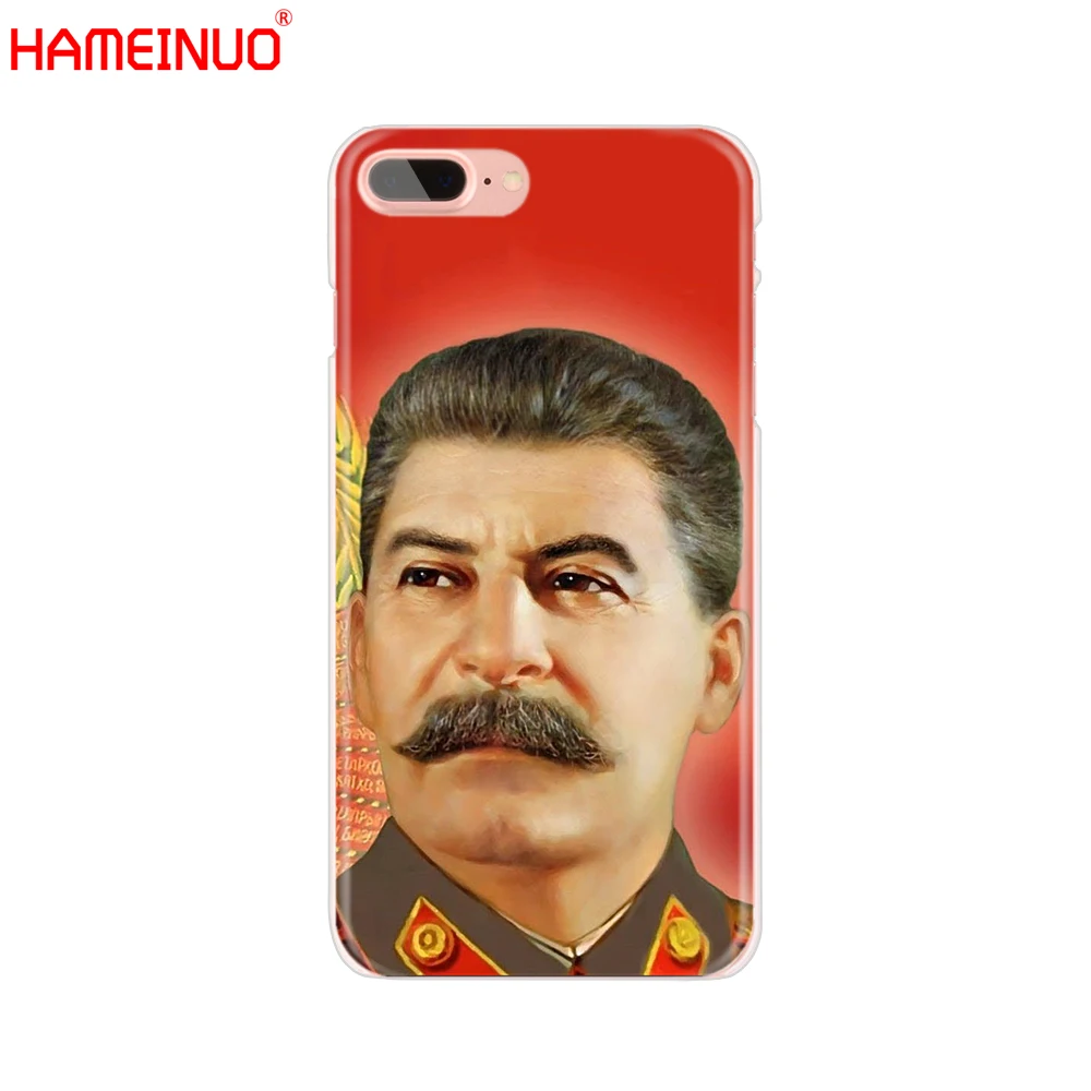 HAMEINUO русский Сталин СССР Чехол для мобильного телефона iphone X 8 7 6 4 4S 5 5S SE 5c 6s plus