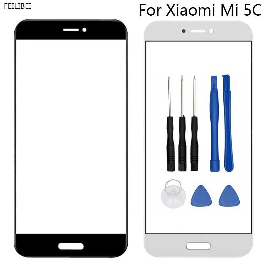 5 15 дюймовый сенсорный экран для Xiaomi mi 5C Передняя Замена внешнего стекла крышка