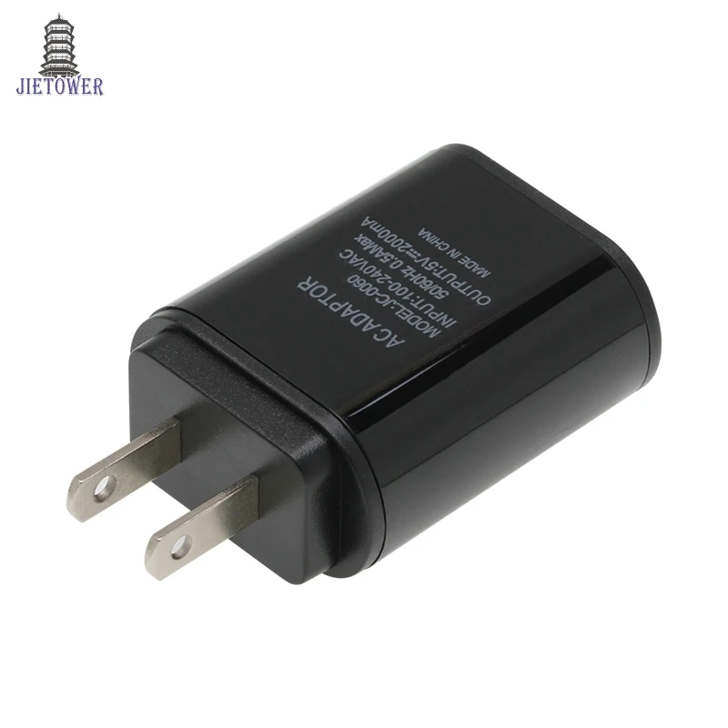 Высококачественный USB-адаптер для быстрой зарядки 5 В 2 а с вилкой ЕС/США адаптер