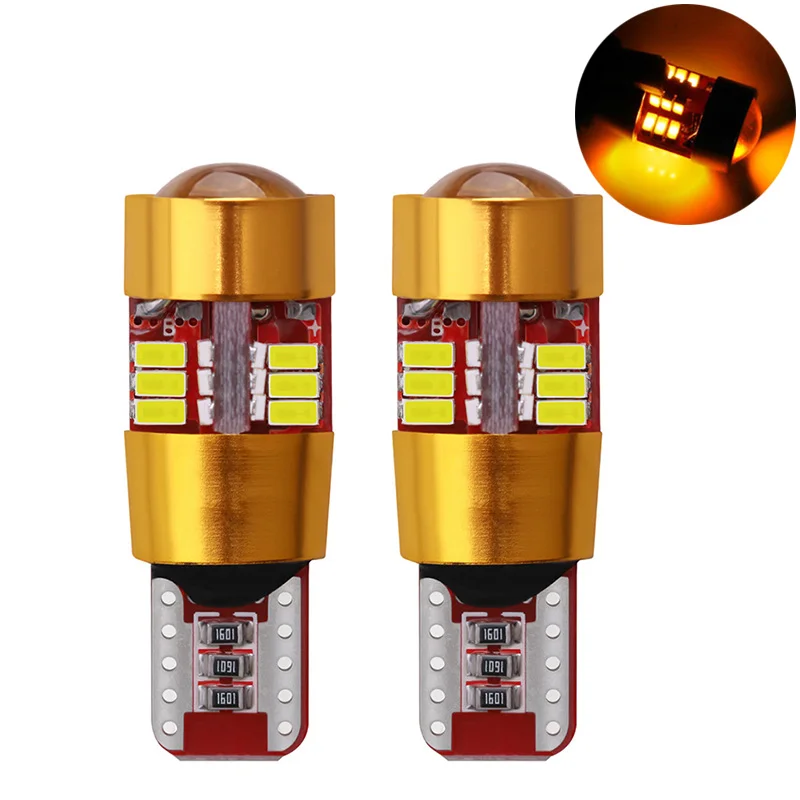 2 предмета T10 3014 27 SMD светодиодный Замена лампы для автомобилей Купол Карта