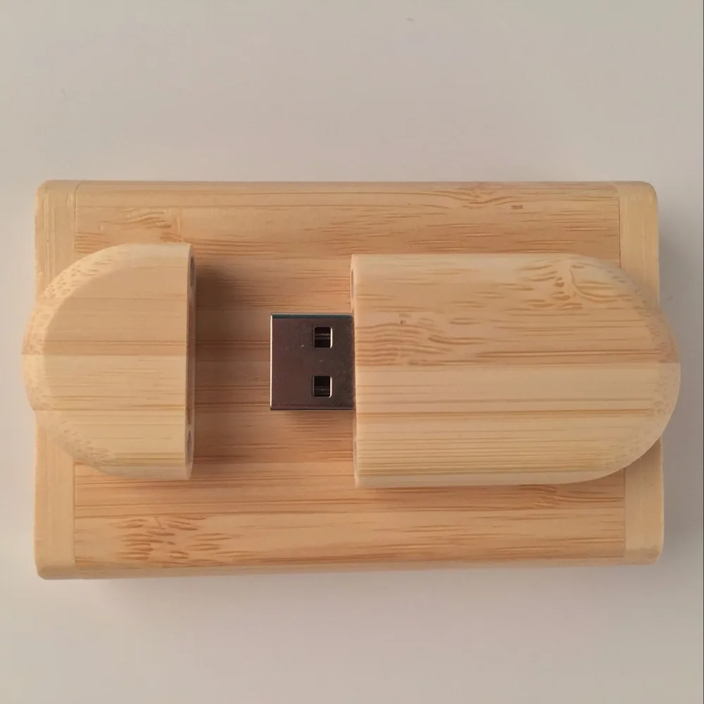 Хит продаж новинка флеш накопитель из бамбука с usb 2 0 флешка коробкой (более 15 шт.