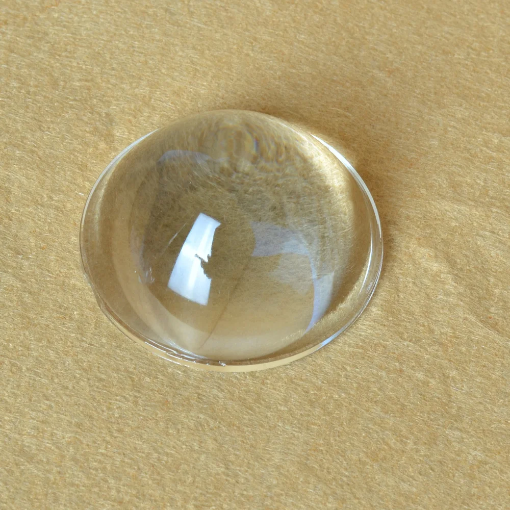 Мм диаметр 63 мм Высота 10 выпуклая линза Оптическое стекло объектив светодио дный