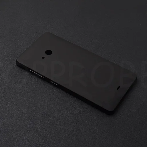 Оригинальная задняя крышка на батарейке для nokia 540 задняя крышка для Microsof lumia nokia 540 задняя крышка чехол+ 1 пленка бесплатно - Цвет: black