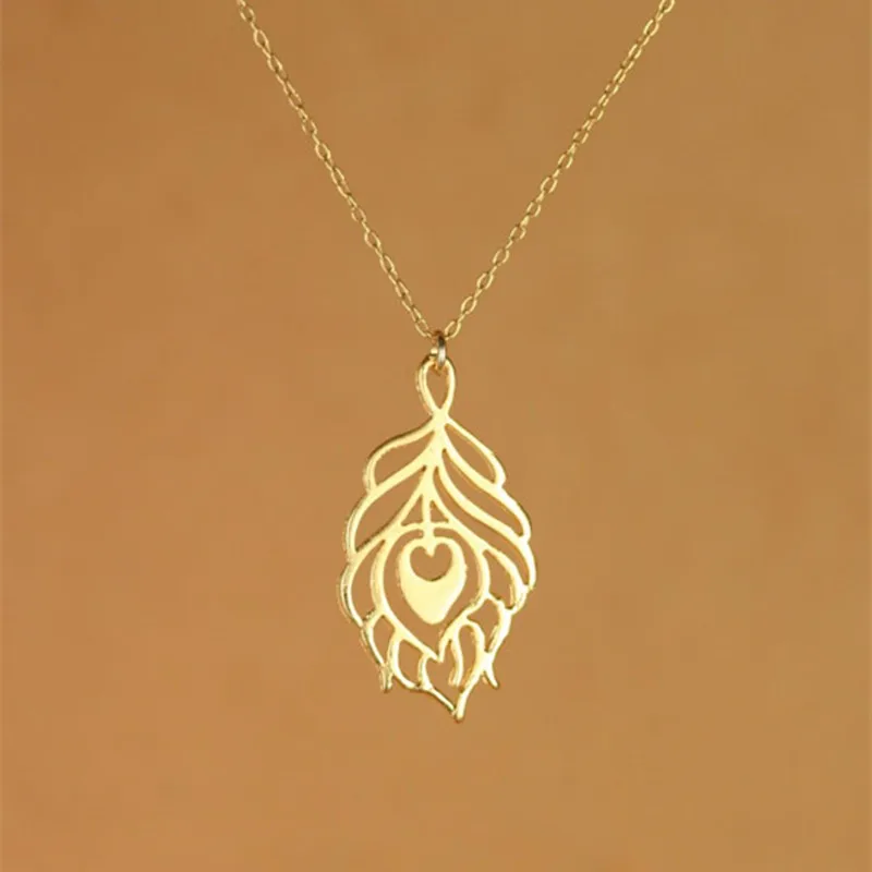 Женское колье с кулоном павлина в стиле бохо очаровательное массивное ожерелье