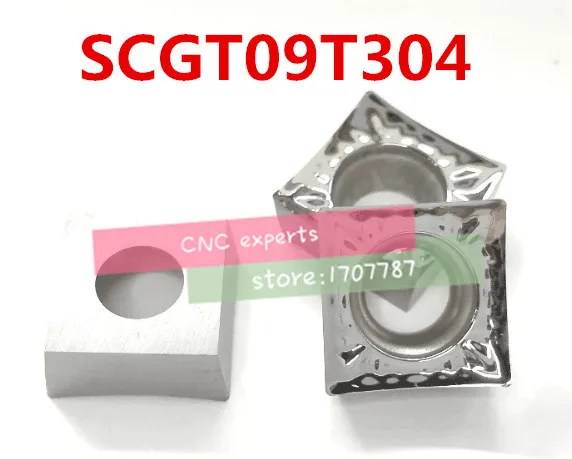 

Вставка из карбида алюминия SCGT09T304, 10 шт., для токарного станка с ЧПУ, подходит для обработки алюминия, вставка SSBCR/SSKCR