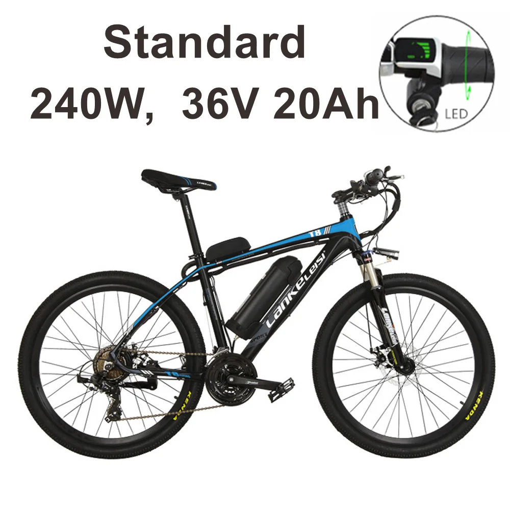 240W 36V 20A BKBE 400 W/240 W, 26 дюймов электрический велосипед, звуковое воспроизведение с частотой до 48V 15Ah литий Батарея, Алюминий сплав рама для горного велосипеда - Цвет: 240W 36V 20A BKBE