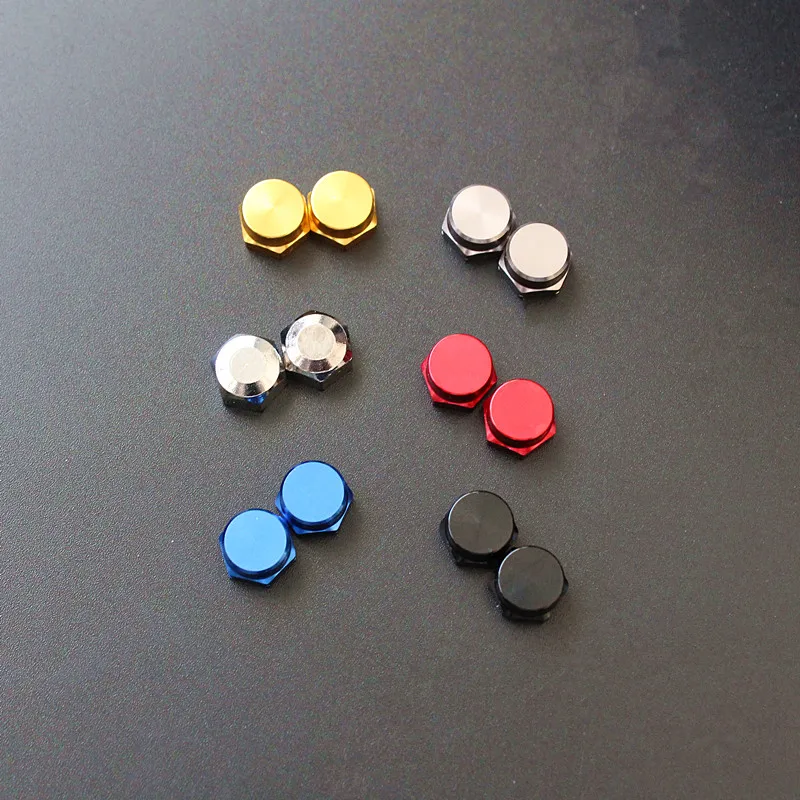 

DIY fishing accessories crank nut spindle size is 4mm*7mm or 8mm*5mm screw cap 2pcs/lot(include left and right)