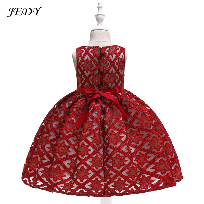 New Summer 4 To 13 Years Little Girls Pure Cotton Lining Party Costume Dress Kids Baby Princess Dresses 5 6 7 8 9 10 11 12 Year | Детская