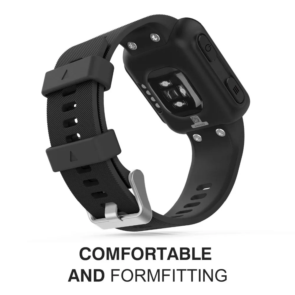 Мягкий силиконовый сменный ремешок для часов Garmin Forerunner 35 GPS Смарт часы бега