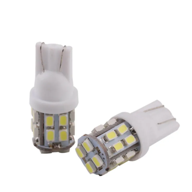 10x яркий T10 20SMD 1206 автомобильный клиновидный светодиодный светильник