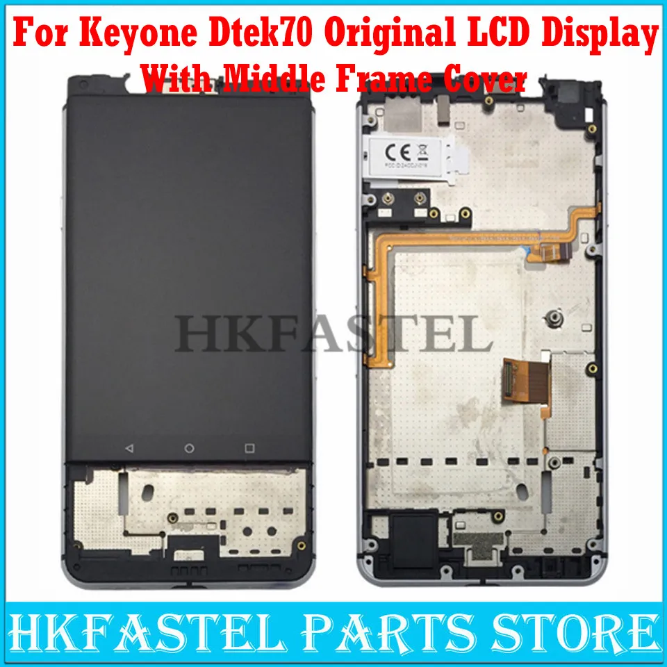 Мобильный телефон hkfatel для BlackBerry keyone Dtek70 оригинальный ЖК дисплей сенсорный экран