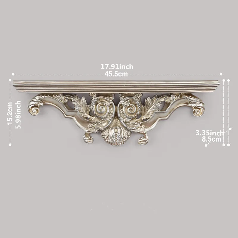 ASFULL креативные настенные полки в европейском стиле из смолы трехмерные для