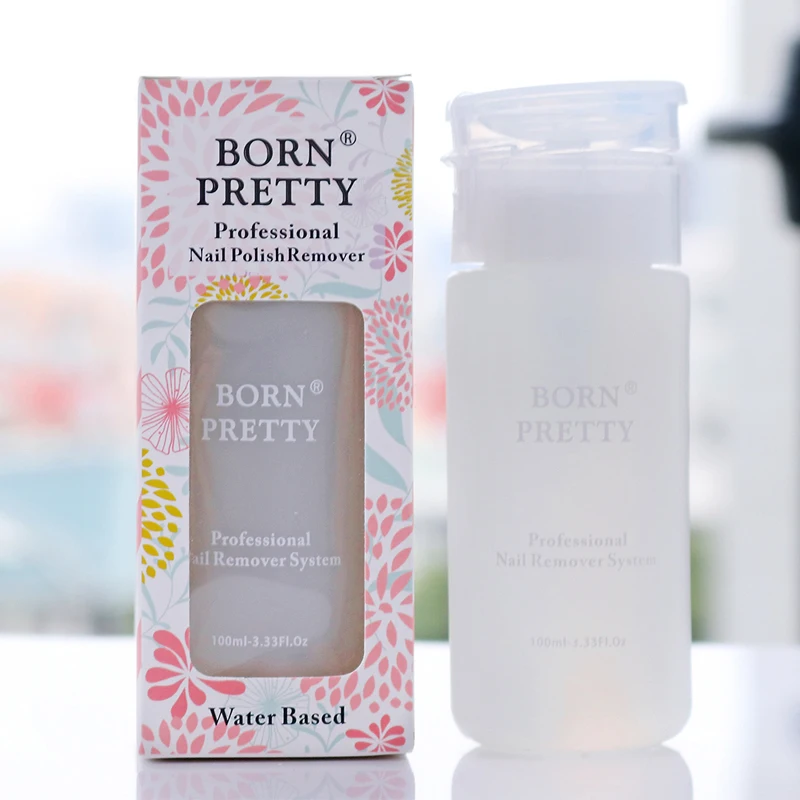 Лак для ногтей BORN PRETTY 100 мл средство удаления клея на водной основе очиститель