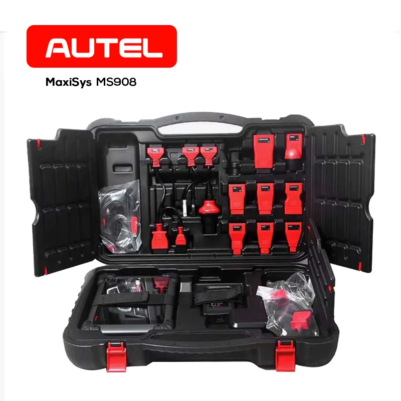 Автомобильный сканер Autel MaxiSys MS908 автомобильный диагностический инструмент OBD2 VCI