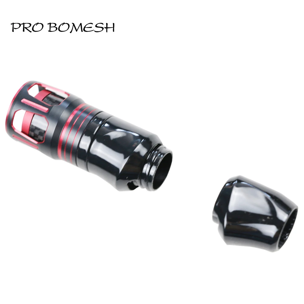 Pro Bomesh 1 комплект алюминиевая Зажимная гайка+ 3 K углеродная спиннинговая кастинговая катушка набор сидений DIY стержень строительный компонент ремонтный аксессуар