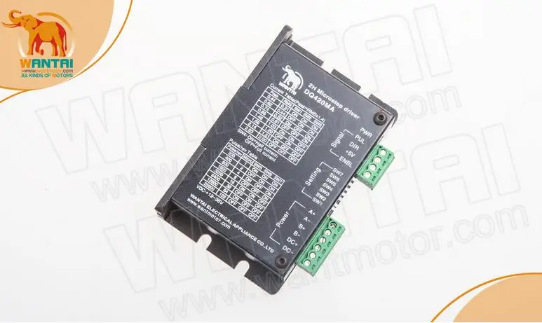 Наборы с ЧПУ 4 оси Nema17 шаговый двигатель 42BYGHM809 0 9 градусов 56oz-in/0.4Nm 1.7A и драйвер DQ420MA