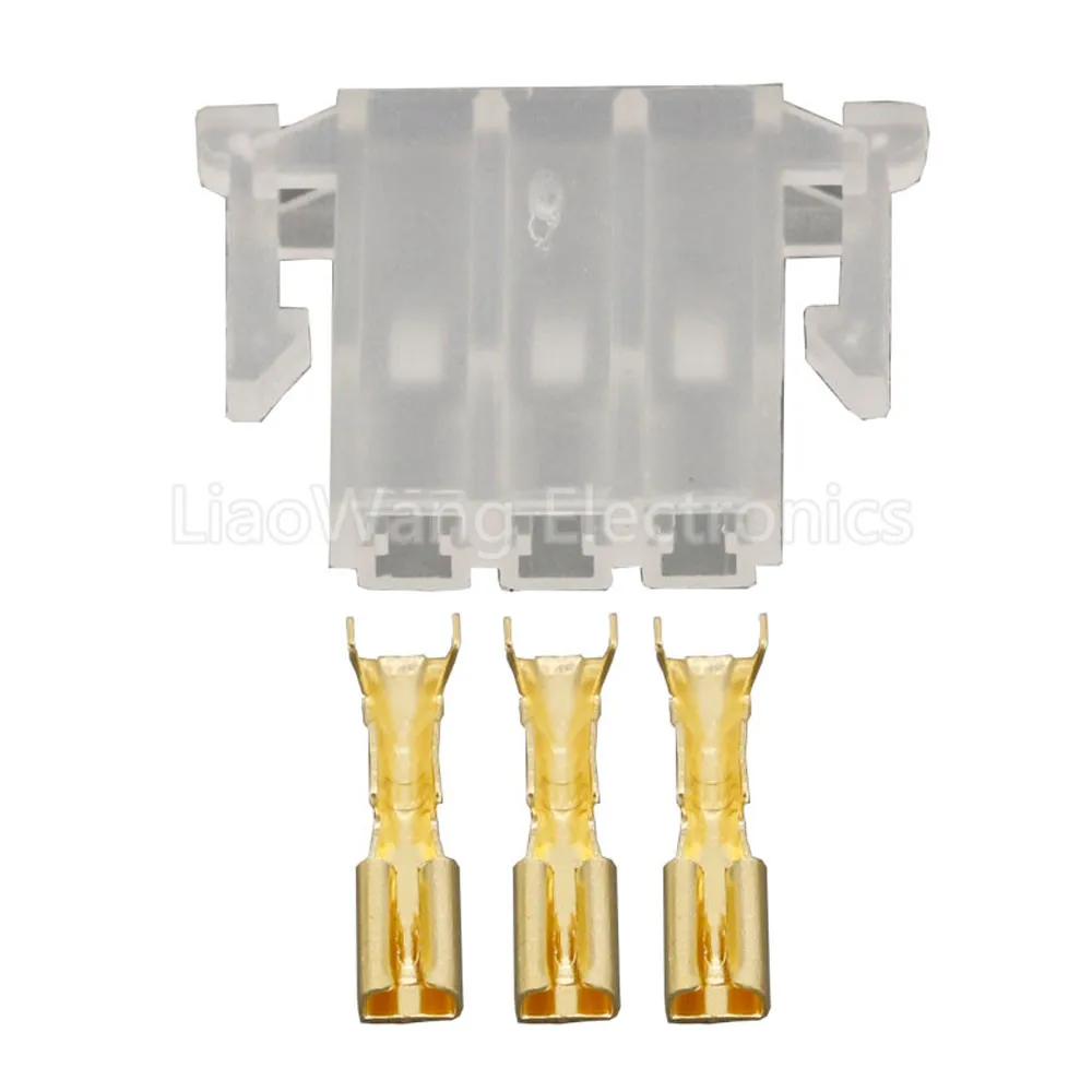 3 контактный водонепроницаемый автомобильный разъем шлейка с