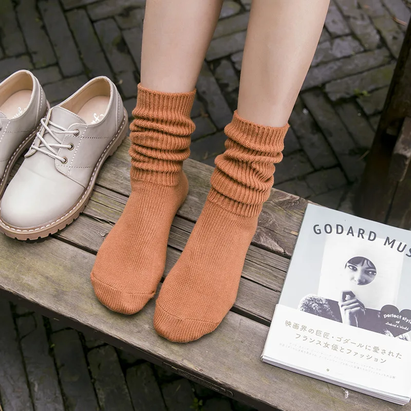 Пара Уважаемый Новинка 2017 года Для женщин японский Карамельный цвет осень