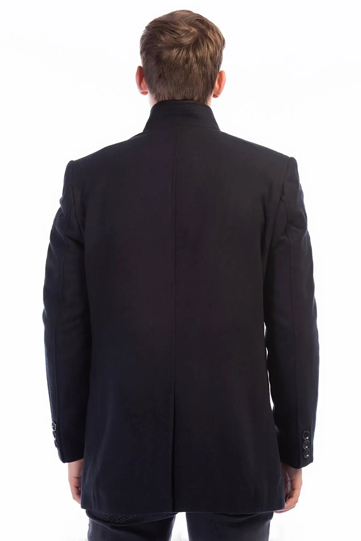 Dewberry мужской темно-синий Overcoat-1020001P8318. | Мужская одежда