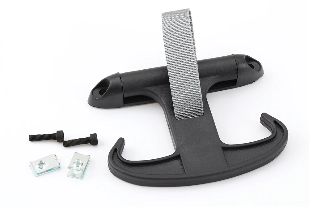 Черный Автомобильный карго крючок для сумки в багажник держатель вешалка VW Passat B6