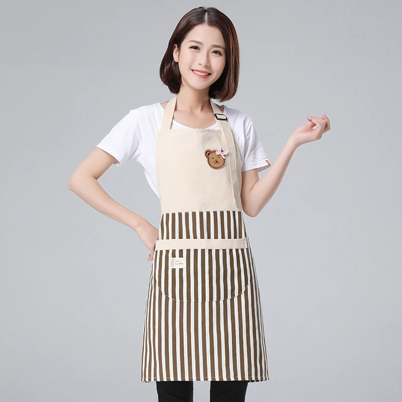 Han edition fashion apron lovely kitchen cooking oil anti-fouling adult lady corset dress smock | Дом и сад