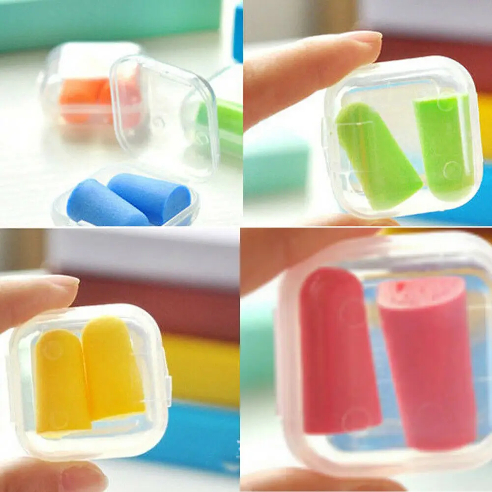 1 пара портативная защитная заглушка для сна путешествий шумоподавитель мягкие