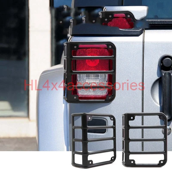 2 шт. задняя крышка для задних фонарей Накладка Защитная фар Jeep Wrangler JK