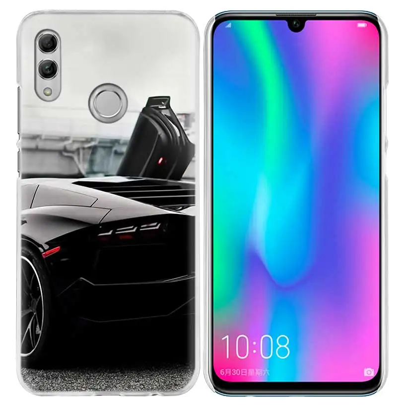 02 Спортивной одежды с принтом «Тачки», чехол для huawei Honor 8X Y9 9 10 Lite Play 7C 8C 8S 8A фотоаппаратов моментальной печати 7S 7A Pro V20 20i Y6 Y7 Y5 Жесткий PC Капа чехол для телефона - Цвет: 02
