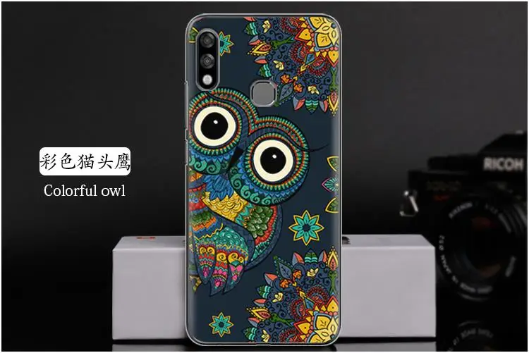 Разноцветный окрашенный задний Чехол для телефона Infinix Hot 7 Pro X625B 6,2-дюймовый модный дизайн ТПУ силиконовый чехол