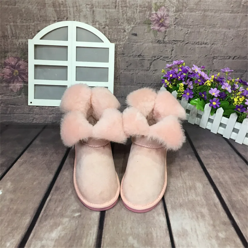 2021 красочные женские классические зимние сапоги из натурального меха